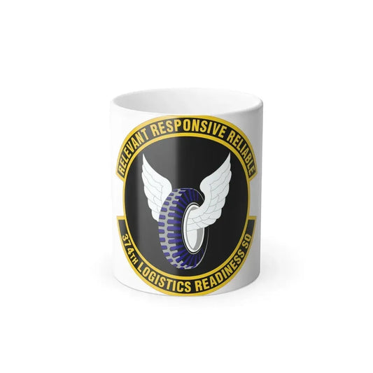 374 Logistics Readiness Squadron PACAF (U.S. Air Force) Color Changing Coffee Mug 11oz - Go Mug Yourself