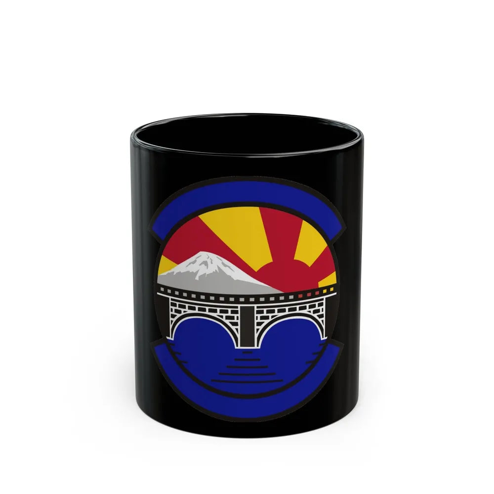 374 Maintenance Operations Squadron PACAF (U.S. Air Force) Black Coffee Mug-11oz-Go Mug Yourself