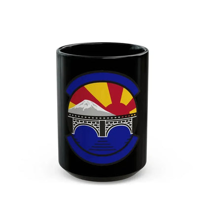 374 Maintenance Operations Squadron PACAF (U.S. Air Force) Black Coffee Mug 15oz - Go Mug Yourself
