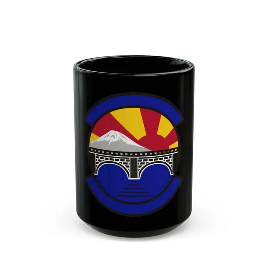 374 Maintenance Operations Squadron PACAF (U.S. Air Force) Black Coffee Mug 15oz - Go Mug Yourself