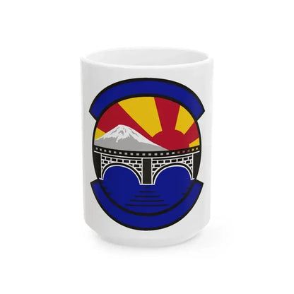 374 Maintenance Operations Squadron PACAF (U.S. Air Force) White Coffee Mug 15oz - Go Mug Yourself