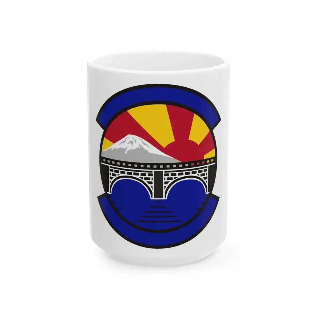 374 Maintenance Operations Squadron PACAF (U.S. Air Force) White Coffee Mug - Go Mug Yourself