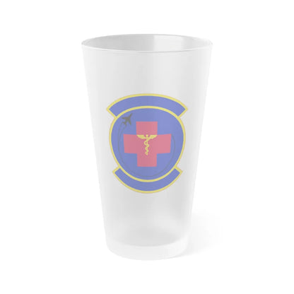 374 Operational Medical Readiness Squadron (U.S. Air Force) Frosted Pint Glass 16oz-16oz-Frosted-Go Mug Yourself