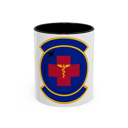 374 Operational Medical Readiness Squadron (U.S. Air Force) Accent Coffee Mug 11oz Black - Go Mug Yourself