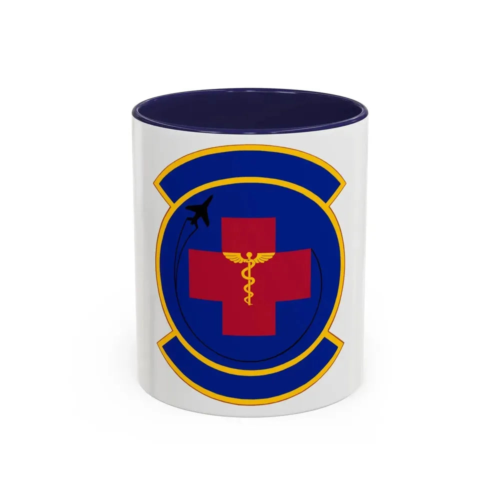 374 Operational Medical Readiness Squadron (U.S. Air Force) Accent Coffee Mug 11oz Navy - Go Mug Yourself