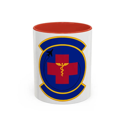 374 Operational Medical Readiness Squadron (U.S. Air Force) Accent Coffee Mug 11oz Red - Go Mug Yourself