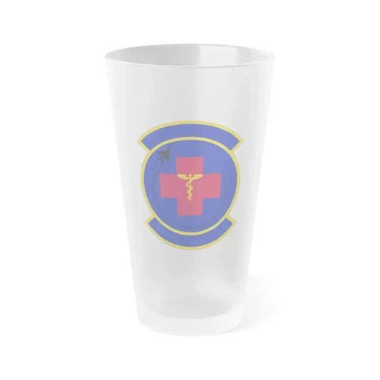 374 Operational Medical Readiness Squadron (U.S. Air Force) Frosted Pint Glass 16oz 16oz Frosted - Go Mug Yourself