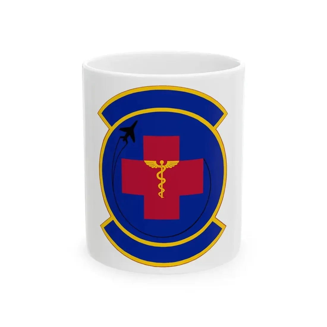 374 Operational Medical Readiness Squadron (U.S. Air Force) White Coffee Mug 11oz - Go Mug Yourself