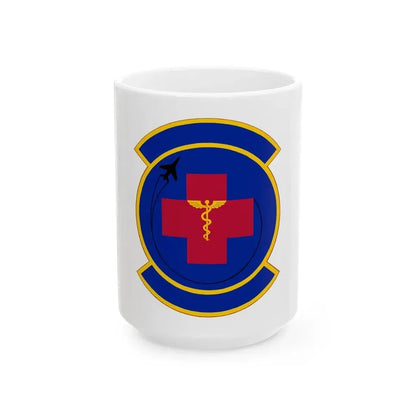 374 Operational Medical Readiness Squadron (U.S. Air Force) White Coffee Mug 15oz - Go Mug Yourself
