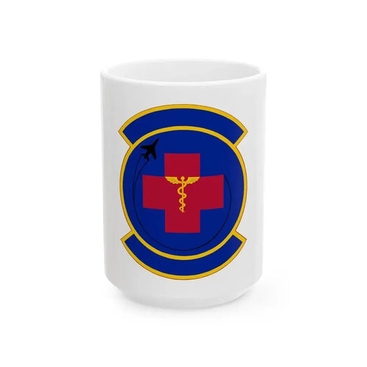 374 Operational Medical Readiness Squadron (U.S. Air Force) White Coffee Mug 15oz - Go Mug Yourself