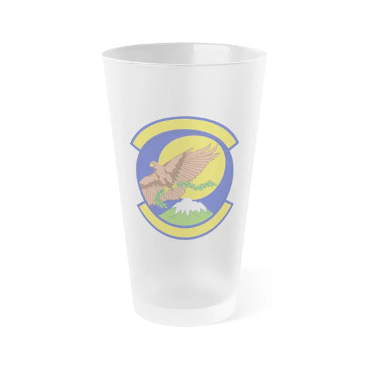 374 Security Forces Squadron PACAF (U.S. Air Force) Frosted Pint Glass 16oz-16oz-Frosted-Go Mug Yourself