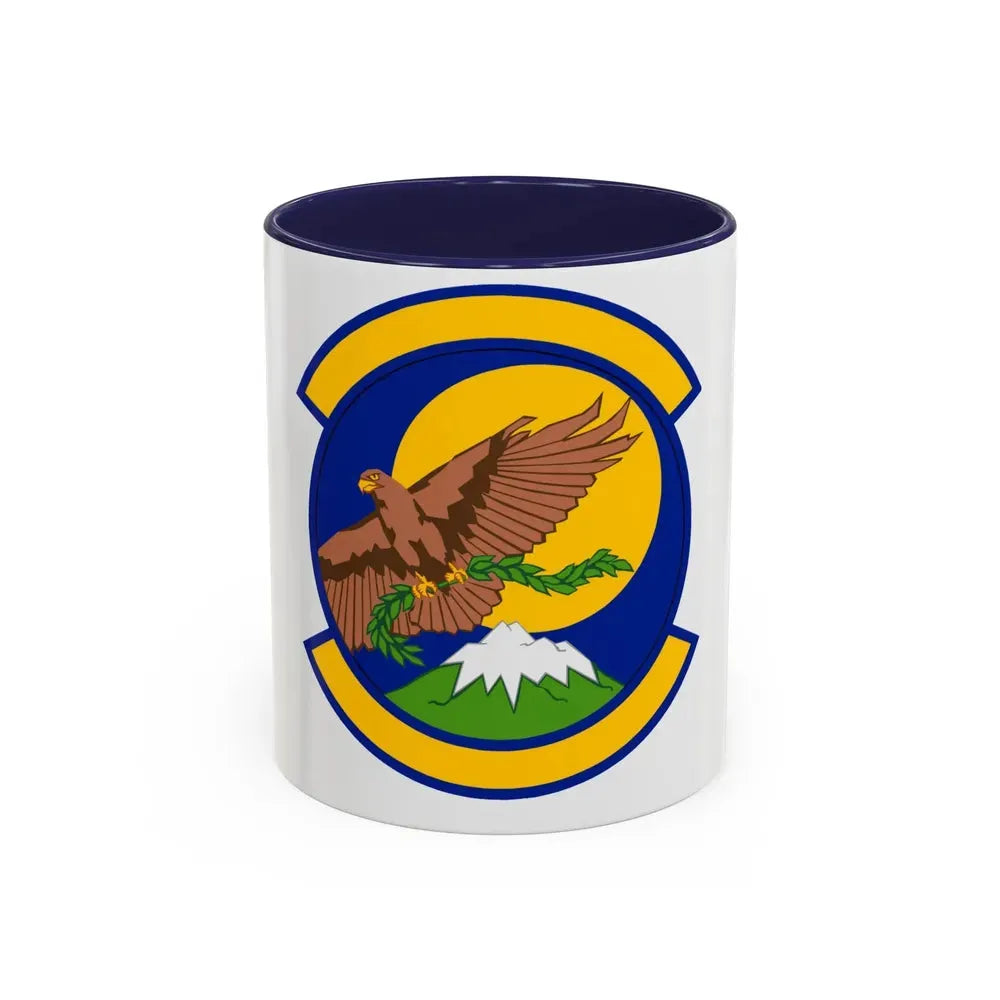 374 Security Forces Squadron PACAF (U.S. Air Force) Accent Coffee Mug 11oz Navy - Go Mug Yourself