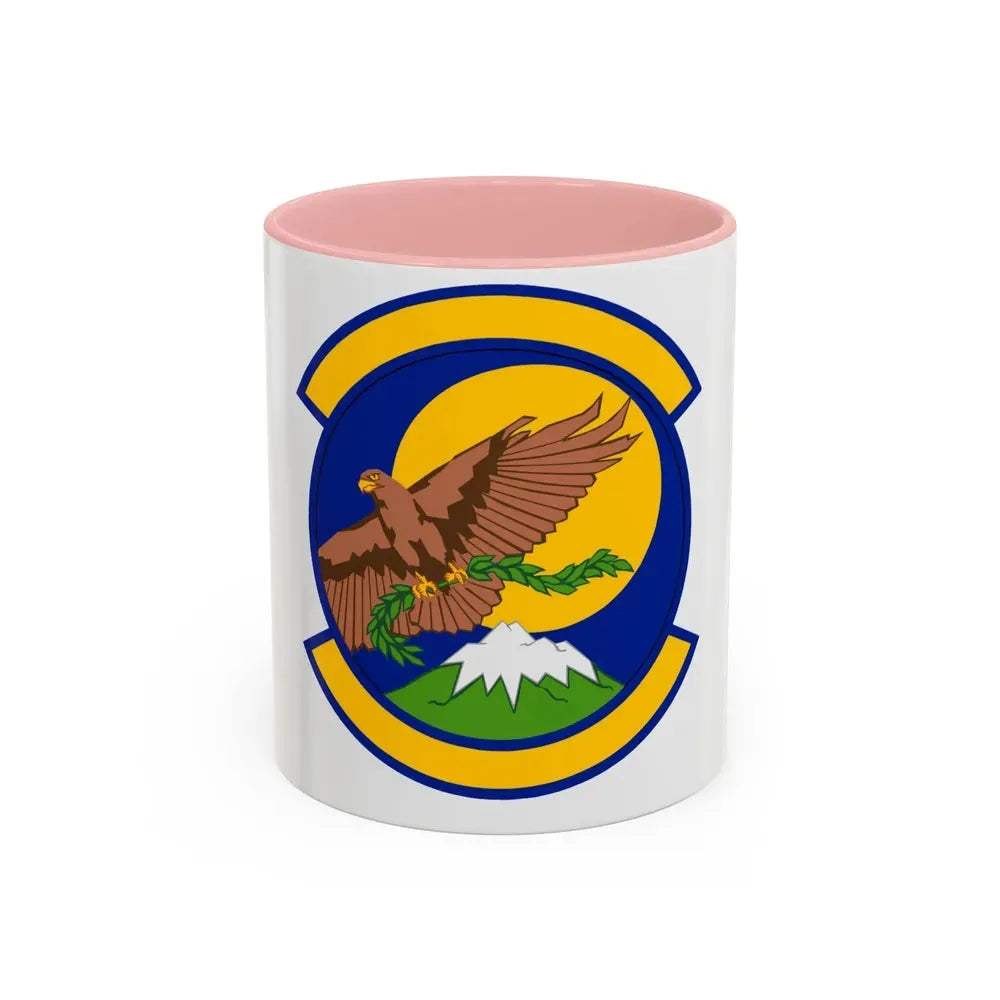 374 Security Forces Squadron PACAF (U.S. Air Force) Accent Coffee Mug 11oz Pink - Go Mug Yourself
