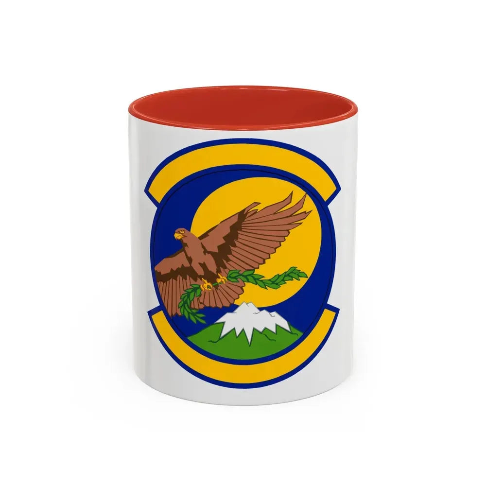 374 Security Forces Squadron PACAF (U.S. Air Force) Accent Coffee Mug 11oz Red - Go Mug Yourself