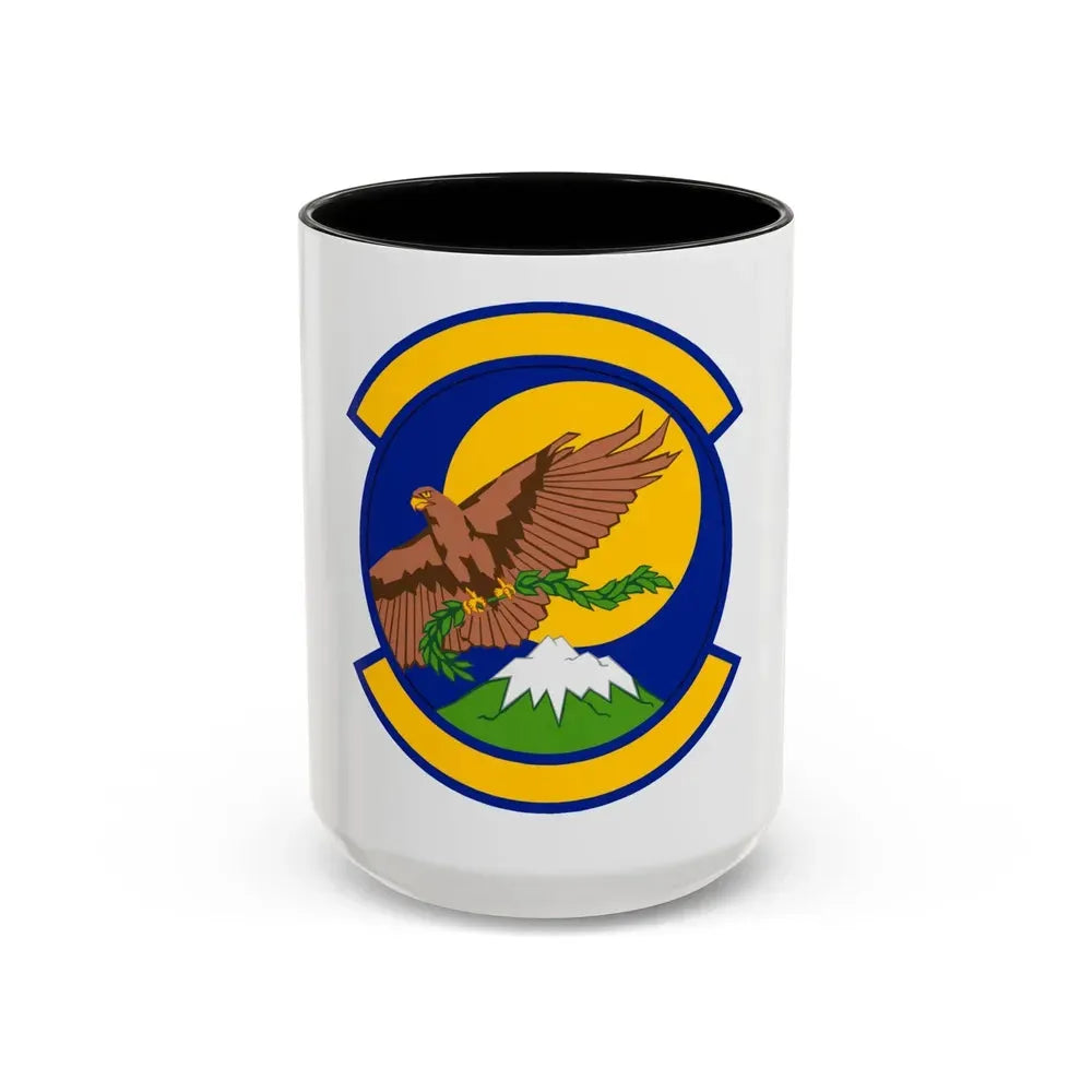 374 Security Forces Squadron PACAF (U.S. Air Force) Accent Coffee Mug 15oz Black - Go Mug Yourself