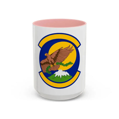 374 Security Forces Squadron PACAF (U.S. Air Force) Accent Coffee Mug 15oz Pink - Go Mug Yourself