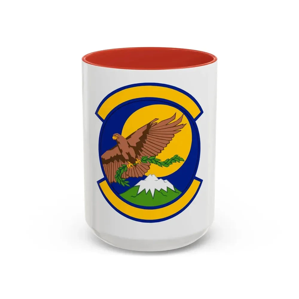 374 Security Forces Squadron PACAF (U.S. Air Force) Accent Coffee Mug 15oz Red - Go Mug Yourself