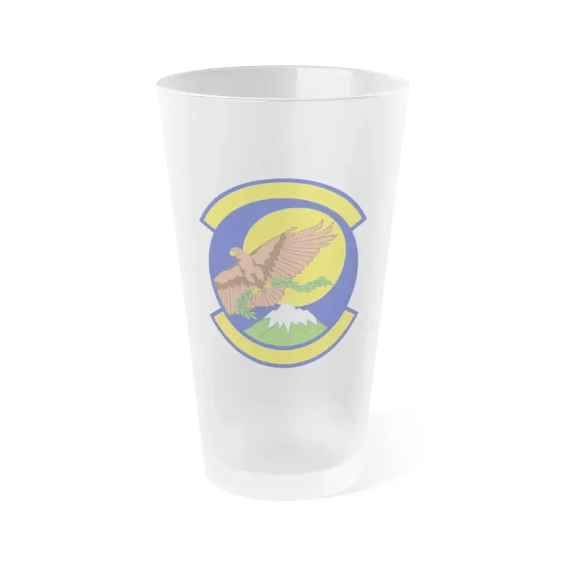 374 Security Forces Squadron PACAF (U.S. Air Force) Frosted Pint Glass 16oz 16oz Frosted - Go Mug Yourself