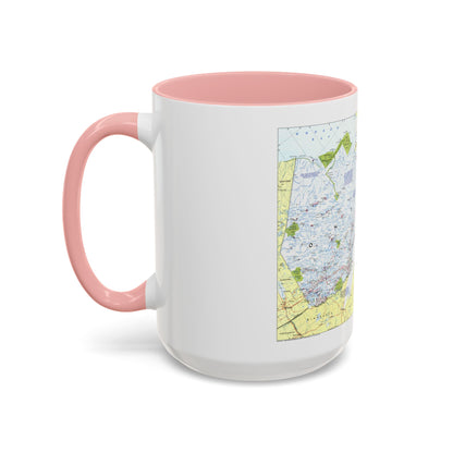 Canada - Ontario 1 (1996 (Map) Accent Coffee Mug