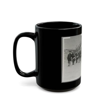 Drum Corps 30th Pa. Infantry (U.S. Civil War) Black Coffee Mug