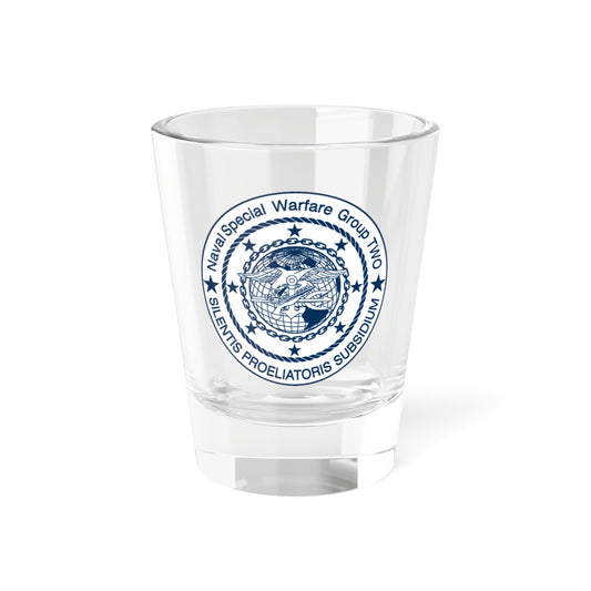 Naval Special Warfare Group 2 (U.S. Navy) Shot Glass 1.5oz