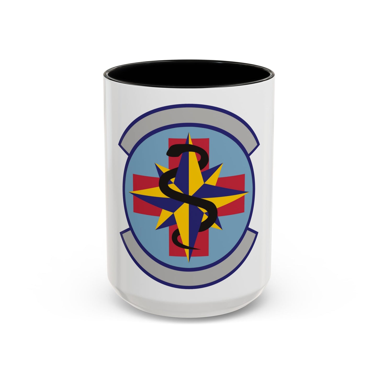 6 Healthcare Operations Squadron AMC (U.S. Air Force) Accent Coffee Mug