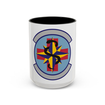 6 Healthcare Operations Squadron AMC (U.S. Air Force) Accent Coffee Mug