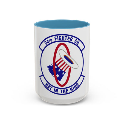 94 Fighter Squadron ACC (U.S. Air Force) Accent Coffee Mug