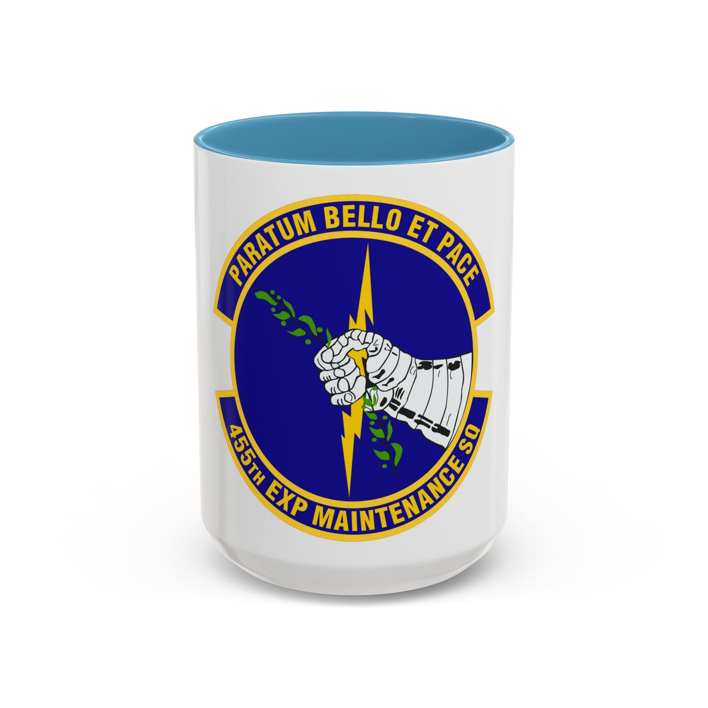 455th Expeditionary Maintenance Squadron (U.S. Air Force) Accent Coffee Mug