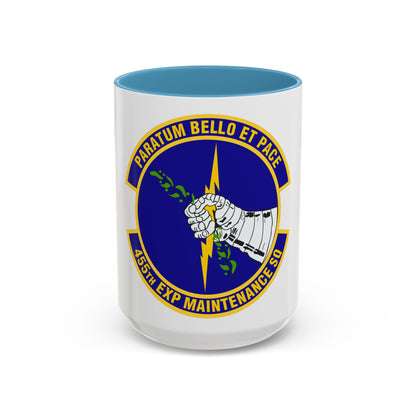 455th Expeditionary Maintenance Squadron (U.S. Air Force) Accent Coffee Mug