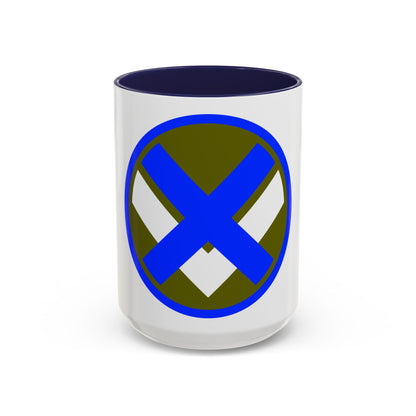 XV Corps (U.S. Army) Accent Coffee Mug