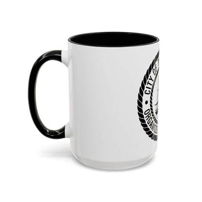 Seal of Tampa Florida - Accent Coffee Mug
