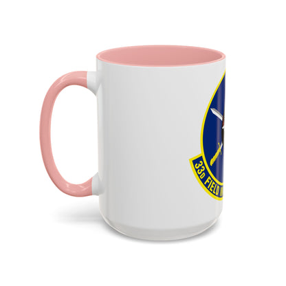 33d Field Investigations Squadron (U.S. Air Force) Accent Coffee Mug