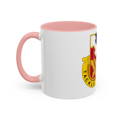863 Engineer Battalion (U.S. Army) Accent Coffee Mug