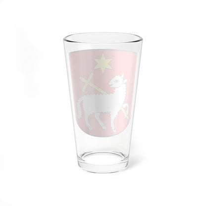 Vrin wappen (Switzerland) (Coat of Arms) Pint Glass 16oz