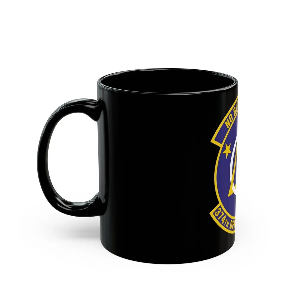 374th Dental Squadron (U.S. Air Force) Black Coffee Mug-Go Mug Yourself