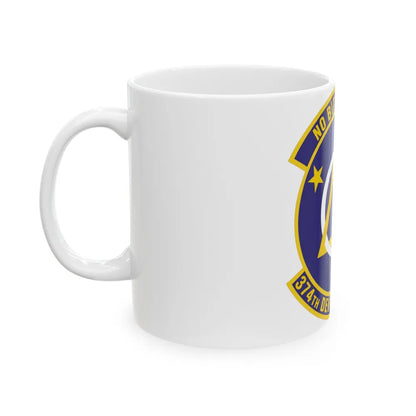 374th Dental Squadron (U.S. Air Force) White Coffee Mug-Go Mug Yourself