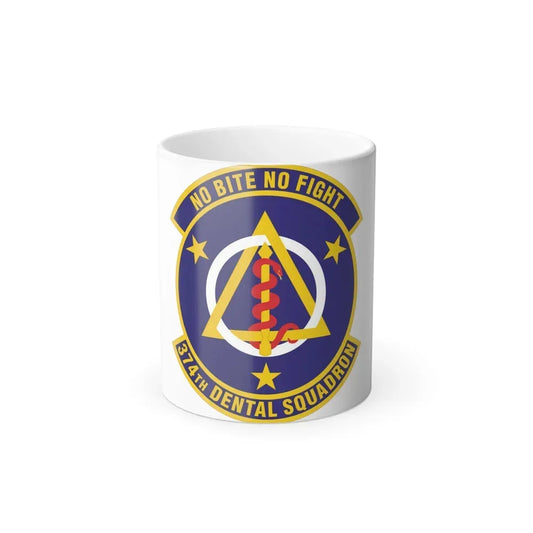 374th Dental Squadron (U.S. Air Force) Color Changing Coffee Mug 11oz - Go Mug Yourself