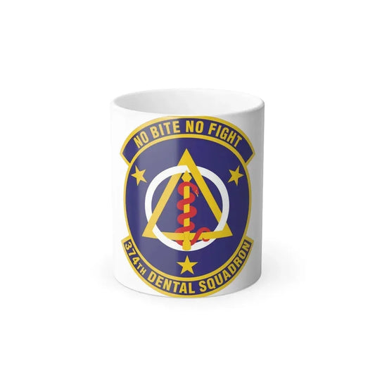 374th Dental Squadron (U.S. Air Force) Color Changing Coffee Mug 11oz - Go Mug Yourself
