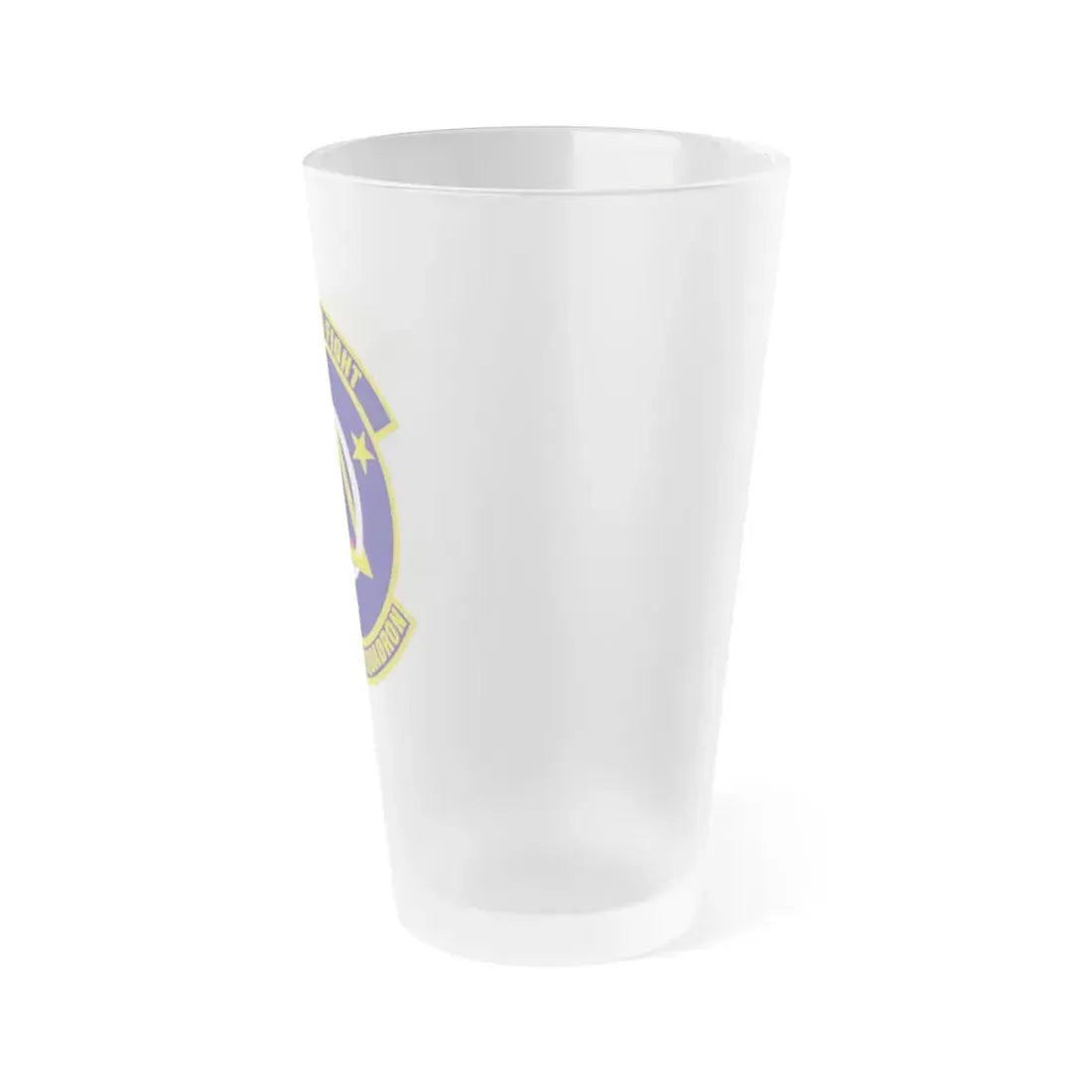 374th Dental Squadron (U.S. Air Force) Frosted Pint Glass 16oz - Go Mug Yourself