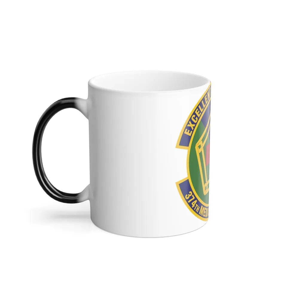 374th Medical Support Squadron (U.S. Air Force) Color Changing Coffee Mug-Go Mug Yourself