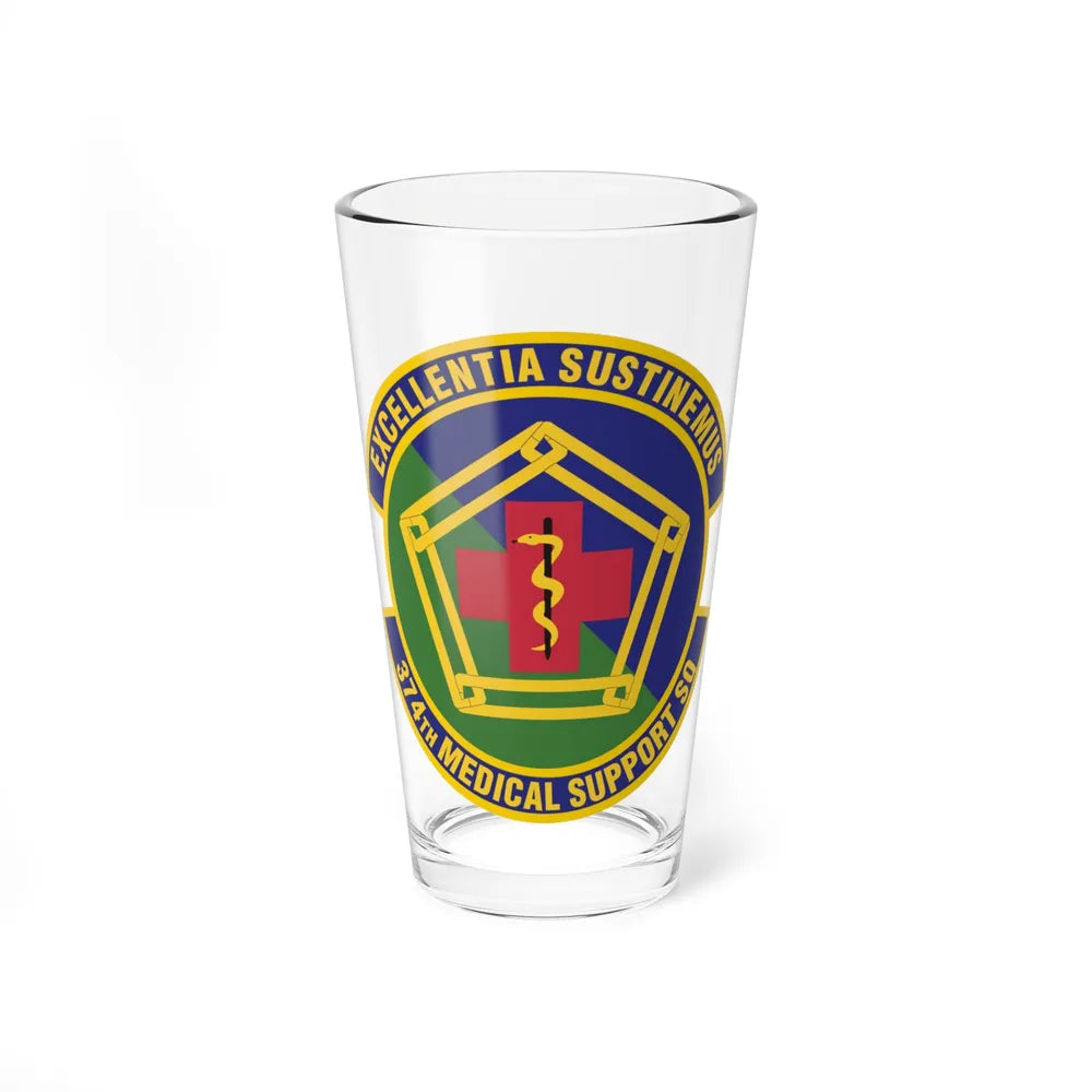 374th Medical Support Squadron (U.S. Air Force) Pint Glass 16oz-16oz-Go Mug Yourself