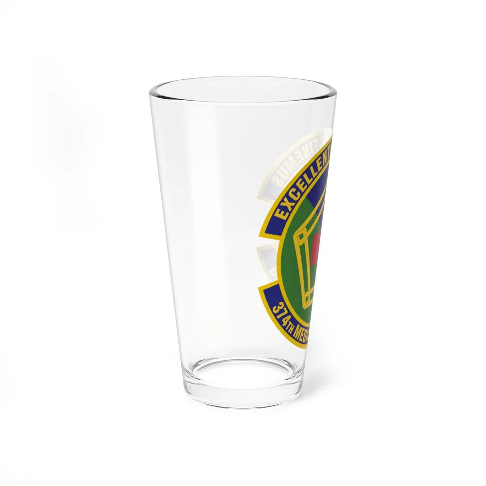 374th Medical Support Squadron (U.S. Air Force) Pint Glass 16oz-Go Mug Yourself