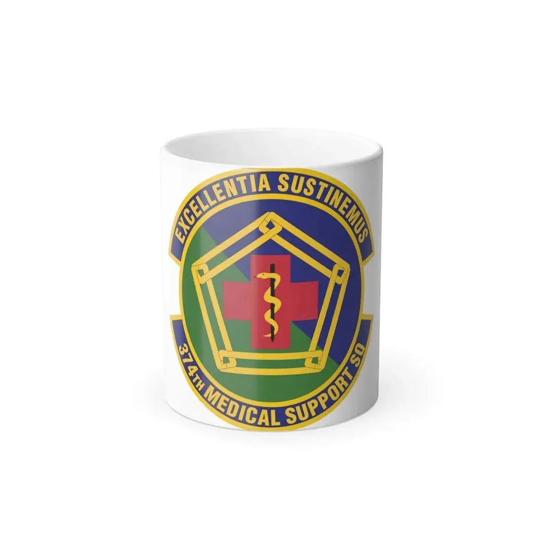 374th Medical Support Squadron (U.S. Air Force) Color Changing Coffee Mug 11oz - Go Mug Yourself