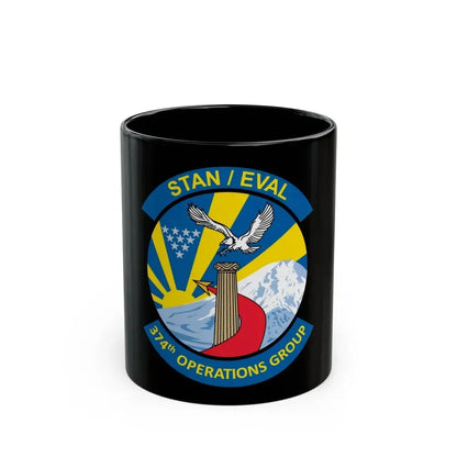 374th Operation Group (U.S. Air Force) Black Coffee Mug 11oz - Go Mug Yourself