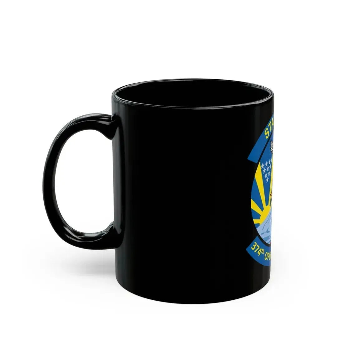 374th Operation Group (U.S. Air Force) Black Coffee Mug - Go Mug Yourself