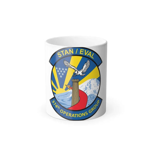 374th Operation Group (U.S. Air Force) Color Changing Coffee Mug 11oz - Go Mug Yourself