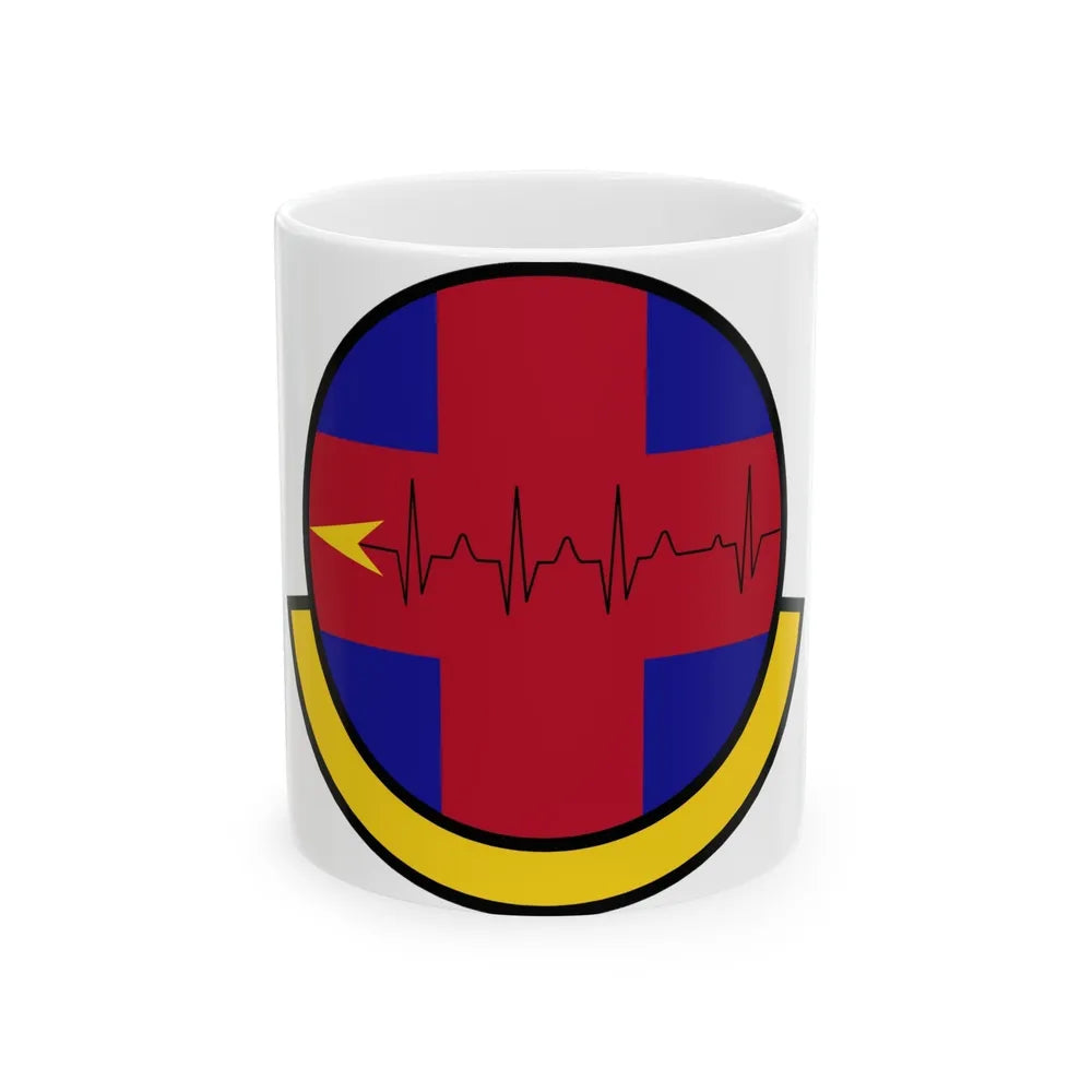 375 Healthcare Operations Squadron AMC (U.S. Air Force) White Coffee Mug-11oz-Go Mug Yourself