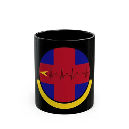 375 Healthcare Operations Squadron AMC (U.S. Air Force) Black Coffee Mug 11oz - Go Mug Yourself