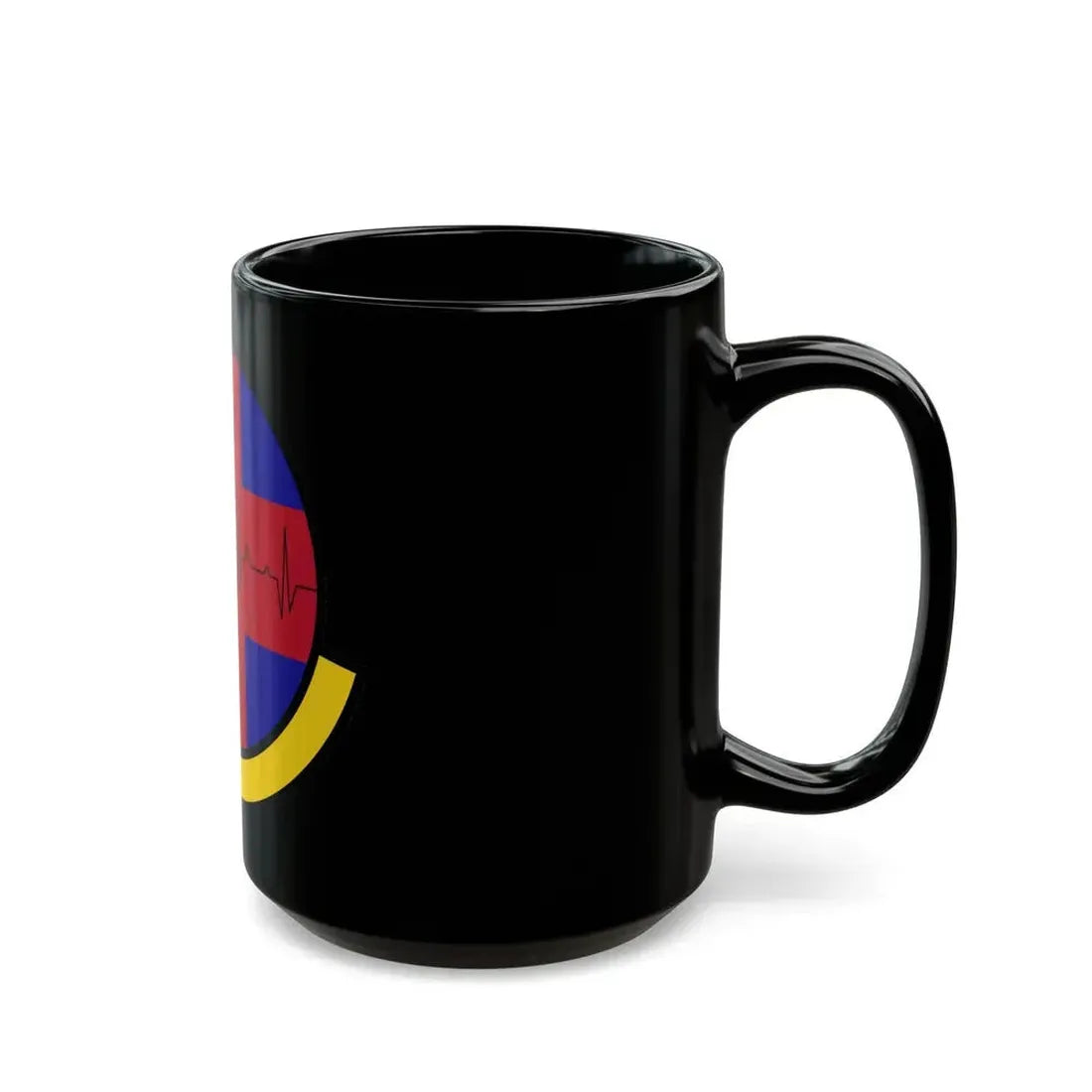 375 Healthcare Operations Squadron AMC (U.S. Air Force) Black Coffee Mug - Go Mug Yourself